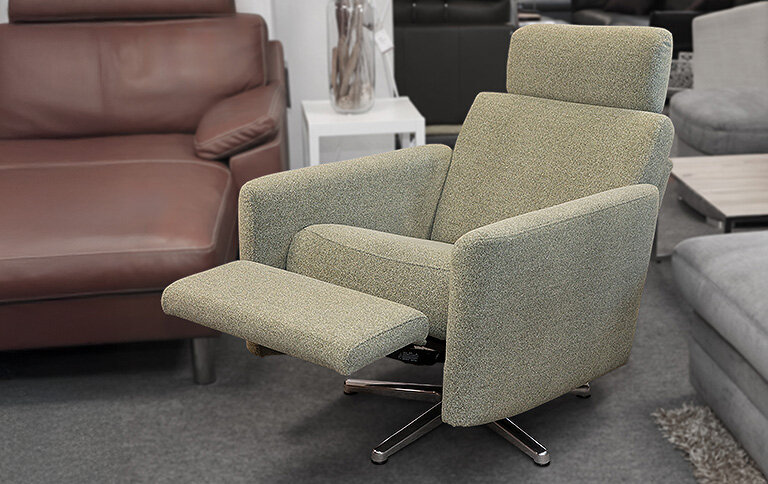 Relaxsessel Flachgewebe olive